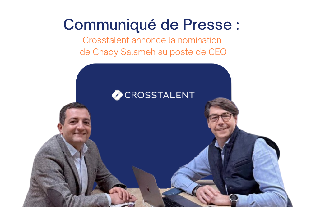 Communiqué de presse - nomination Chady Salameh au poste de CEO